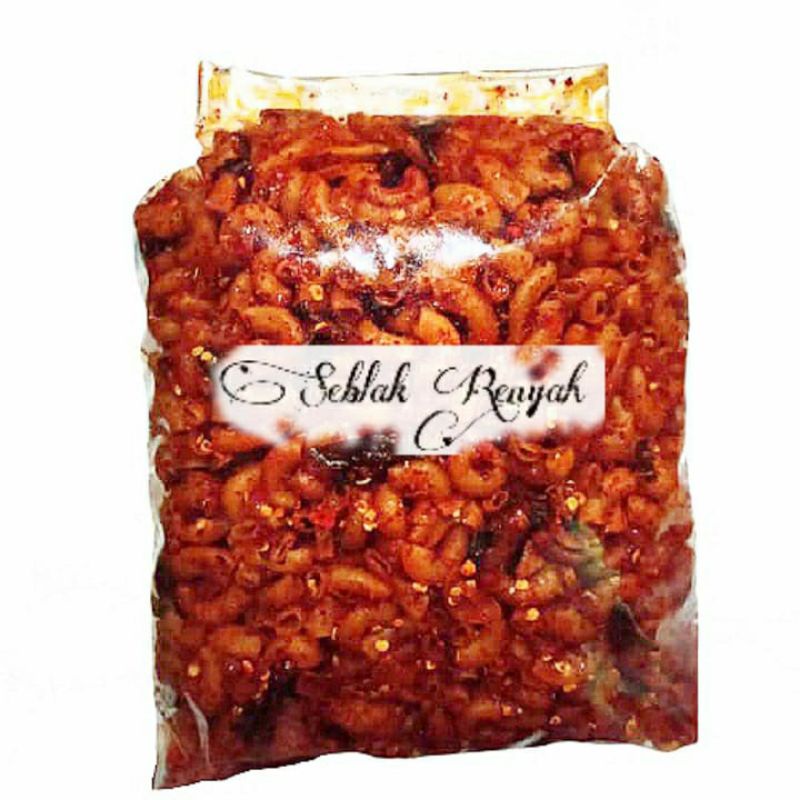 

Makaroni Pipa seblak pedas aroma daun jeruk isi 500gr