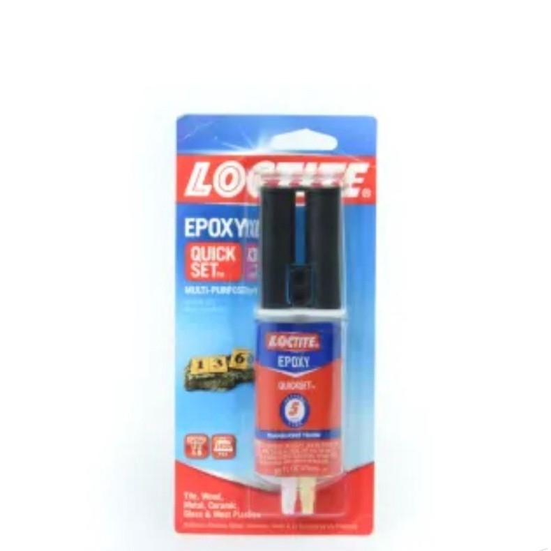 Jual Lem Loctite Epoxy Quick Set Multipurpose Glue with Syringe USA