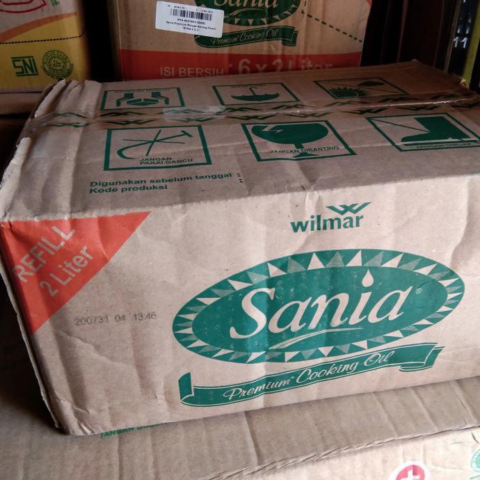 

*Promo* Minyak Goreng Sania Kemasan Pouch 2 Liter 1 Karton Isi 6