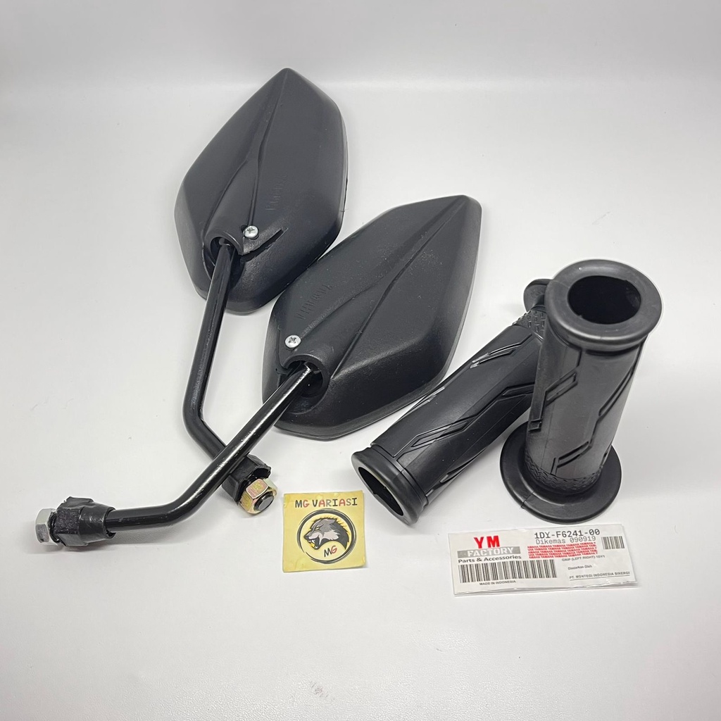 PROMO PAKET SPION STANDAR YAMAHA MODEL JUPITER DAN HANDGRIP STANDAR YAMAHA