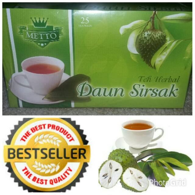 

Teh celup daun sirsak 25bag/box