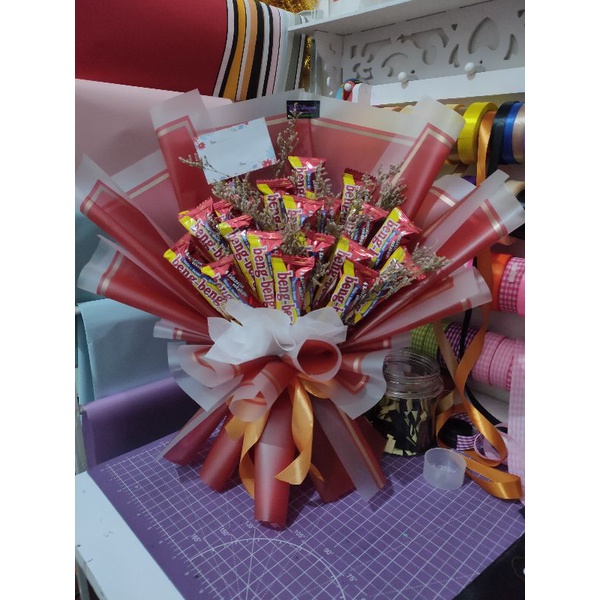

buket coklat beng beng