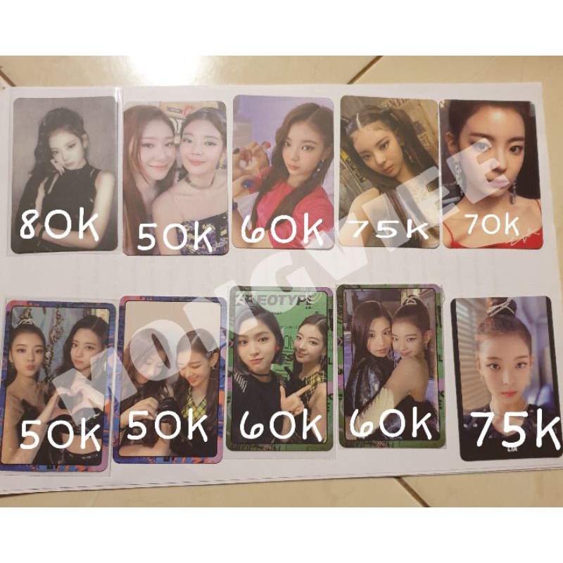 ITZY PC LIA WANNABE NOTSHY ICY RPC