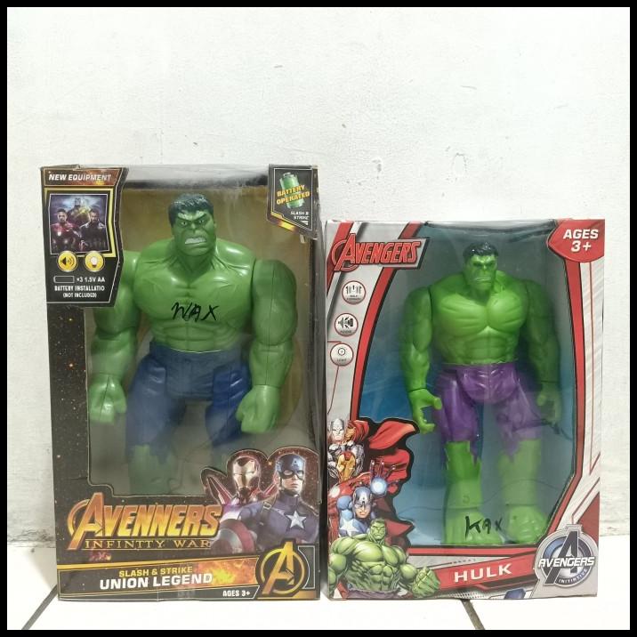 AVENGERS HULK ROBOT ( Besar dan Kecil ) MUSIK+LAMPU