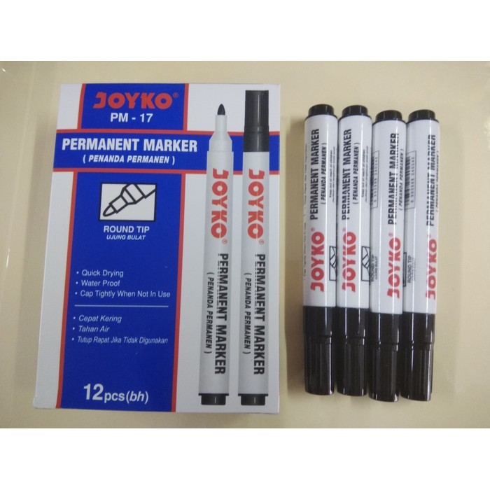 

Unik Spidol Permanen Joyko