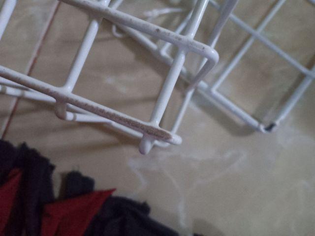 Taeyang-white Wall Grid Keranjang Gantung Hiasan Dinding Wire Mesh 60x40 Putih