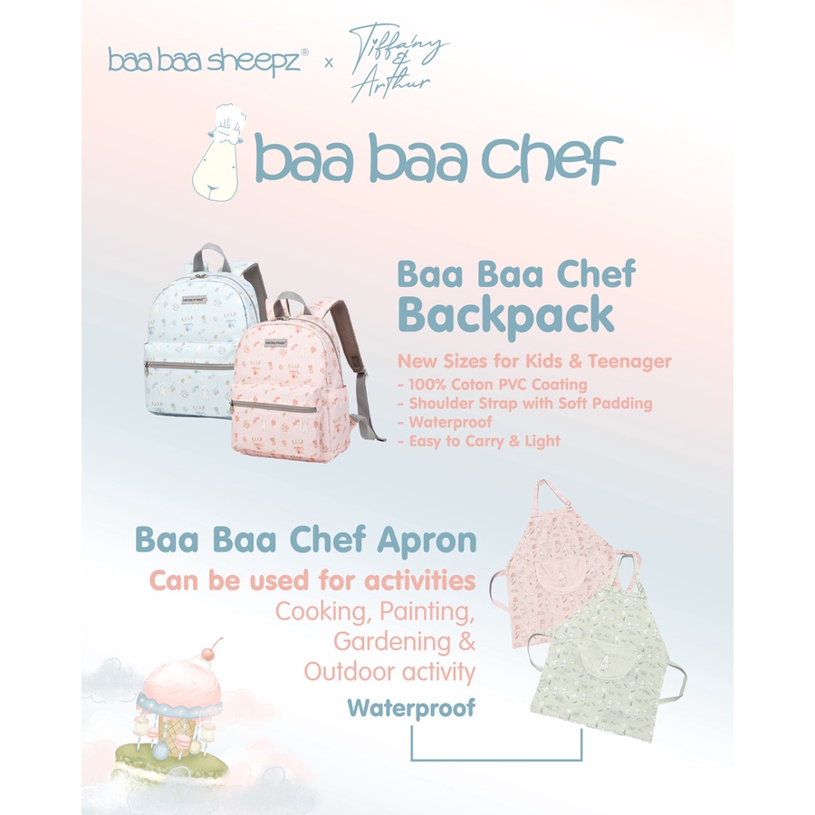 Baabaasheepz Backpack / Tas Ransel Anak Baa Baa Sheepz