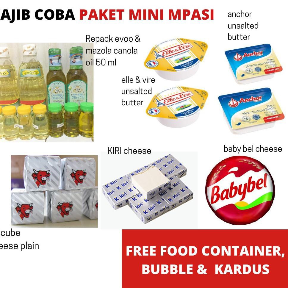 

Disini discon MURAH BANGET ! Paket MPASI mini belcube Anchor EVOO babybel mazola elle&vire LΔgί dίz