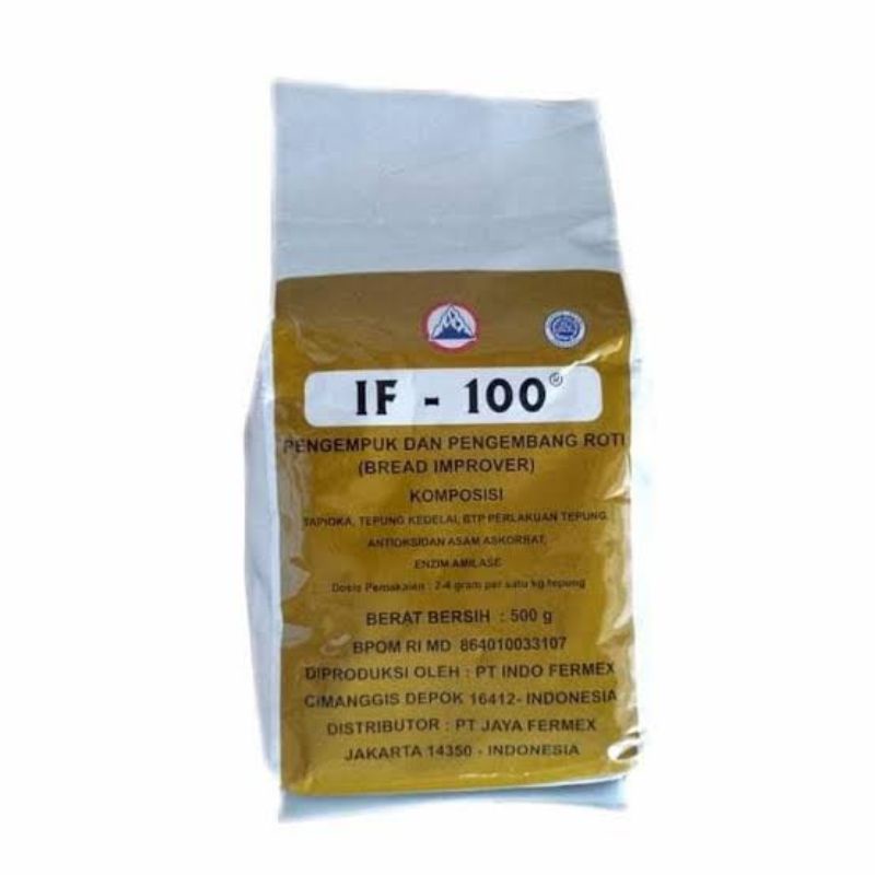 if 100 pelembut dan pengembang roti (500 gr)