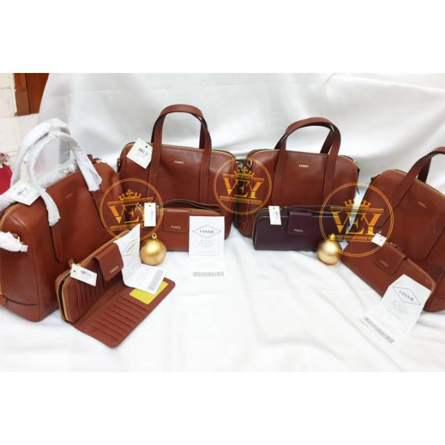 Fossil Bundling Tas dan Dompet 100% asli original authentic