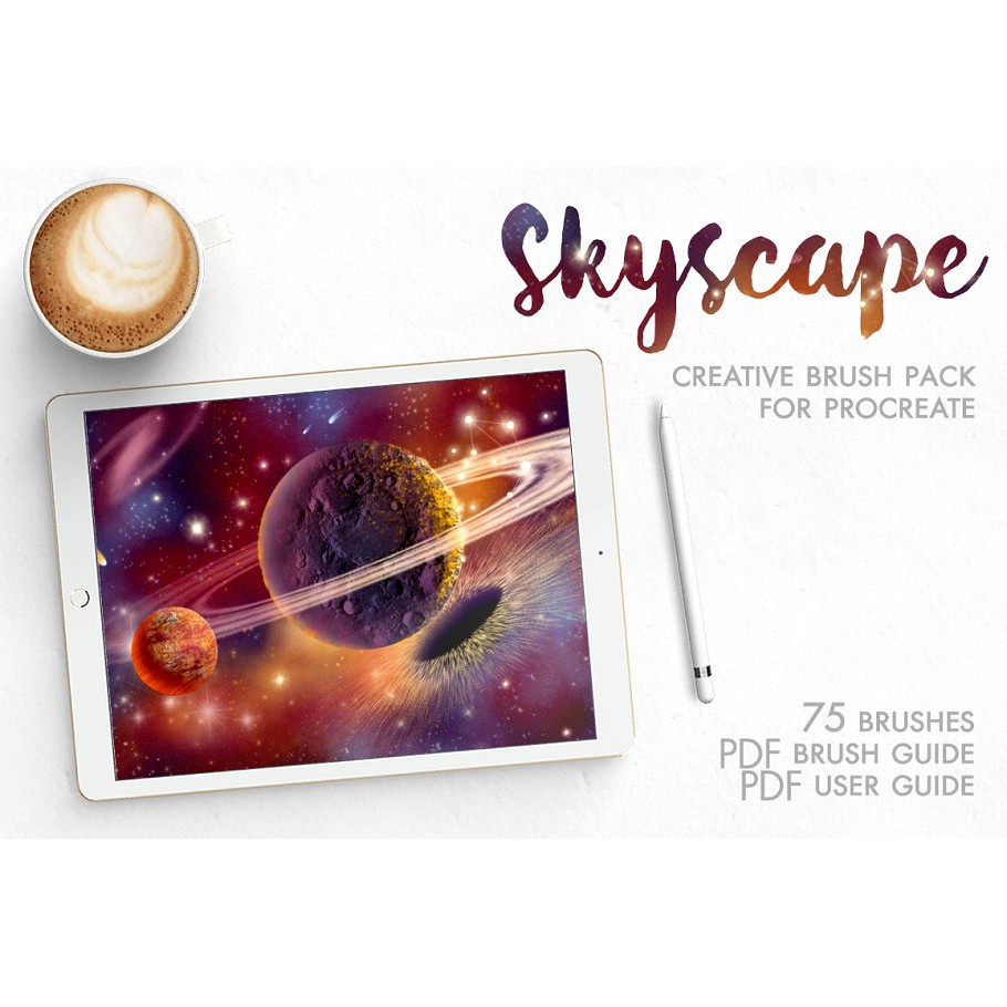 Procreate Brush - Skyscape Creative Toolkit for Procreate