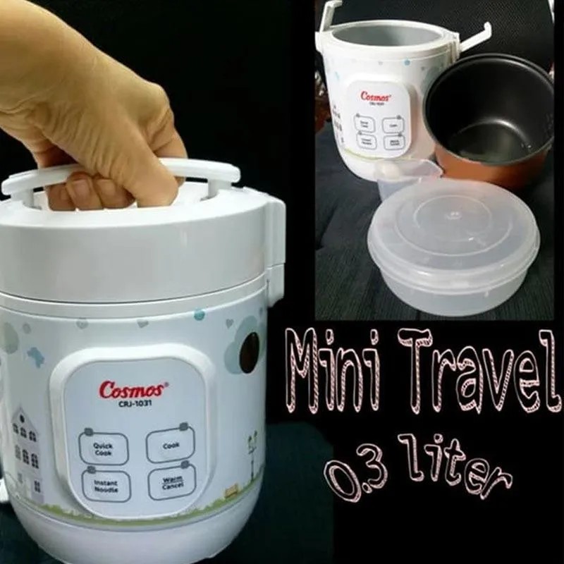 RICE COOKER MINI DIGITAL COSMOS CRJ101 / CRJ-1001 / CRJ 1031/CRJ 6601 ( 0,3 L - 0,8 L ) ORIGINAL 100% TERMURAH !