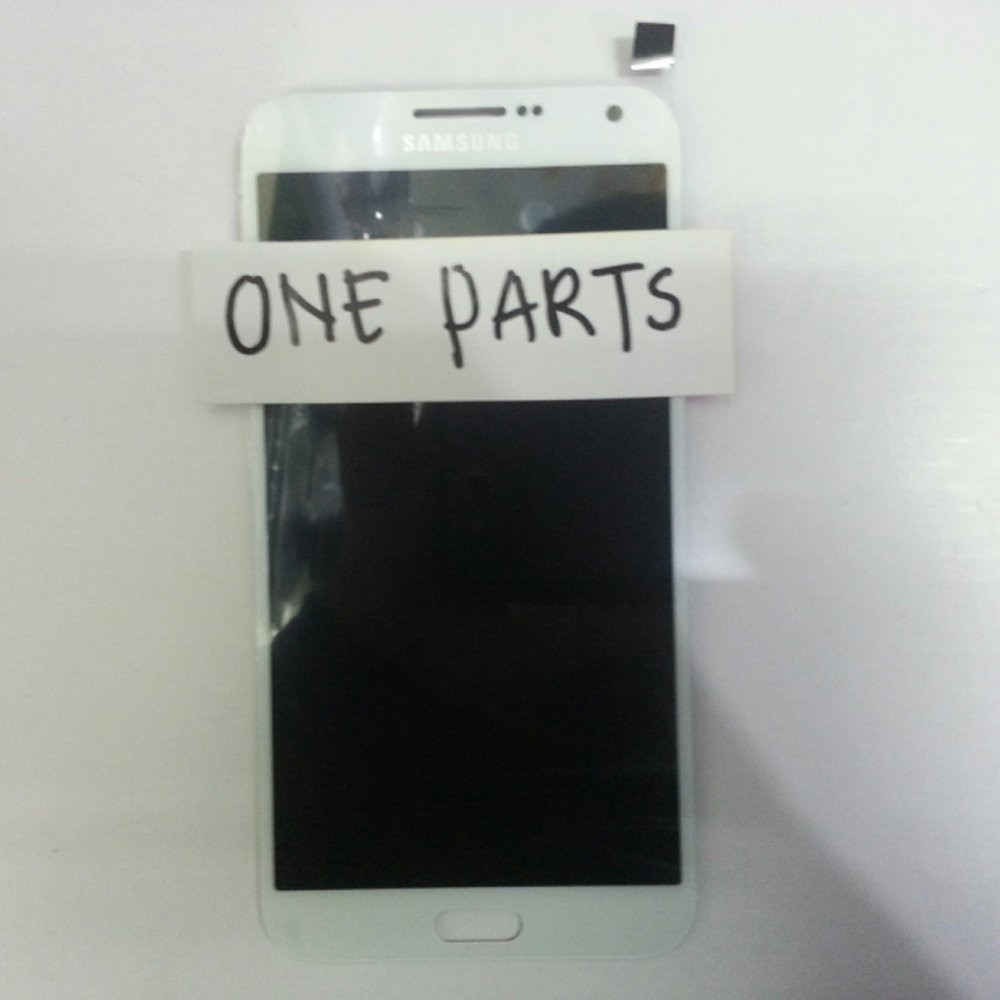 Unik LCD   TOUCHSCREEN SAMSUNG GALAXY E7   E700 WHITE ORIGINAL Berkualitas