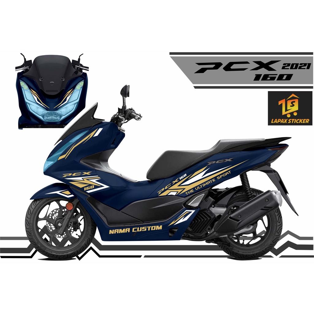 Sticker PCX 160  New Striping Cutting Stiker Honda PCX 160