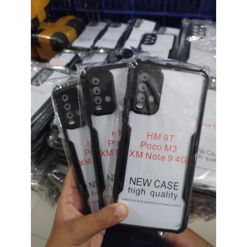 soft case fuze silikon kondom pelindung hp case xiaomi redmi 9T/pocoM3/note 9 4G tebal