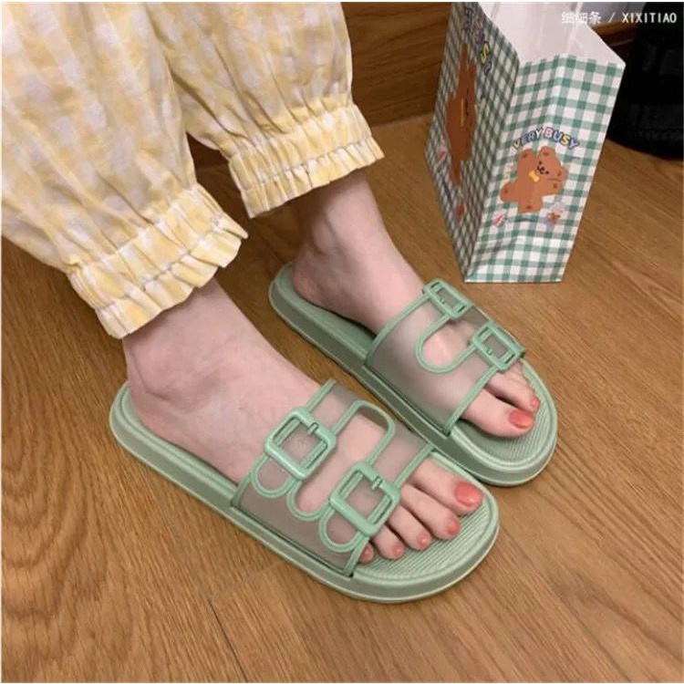 PROMO NGABISIN STOCK!!! Dari 24000 diskon 15 ribu Sandal Selop Jelly Anak Willona V202 - A1  Part 2 Import