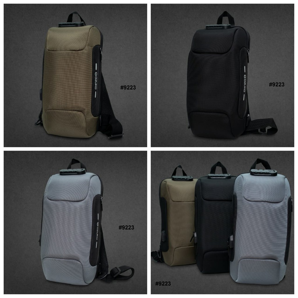 CK02 Chestpack Man Waistbag 8332 / 9223 TAS PRIA TAS IMPOR