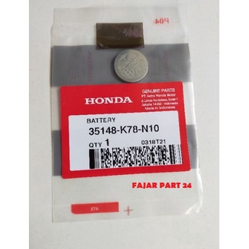 35148-K78-N10 BATRAI BATERAI REMOTE REMOT VARIO 150 125 PCX 150 160 ADV 150 SCOOPY ESP 2017 2021 ORI