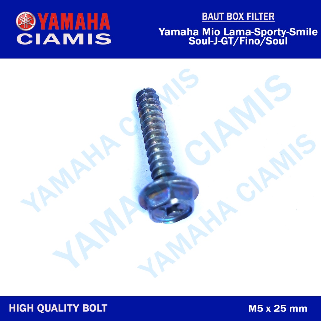 Baut Sekrup Tutup Box Filter Yamaha Mio / Mio J/ Matic Yamaha