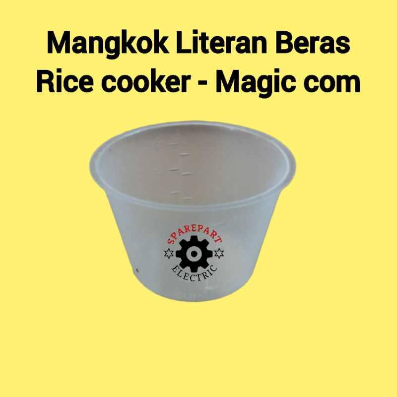 GELAS TAKARAN / GELAS UKUR LITERAN BUAT MAGIC COM / RICE COOKER UNIVERSAL