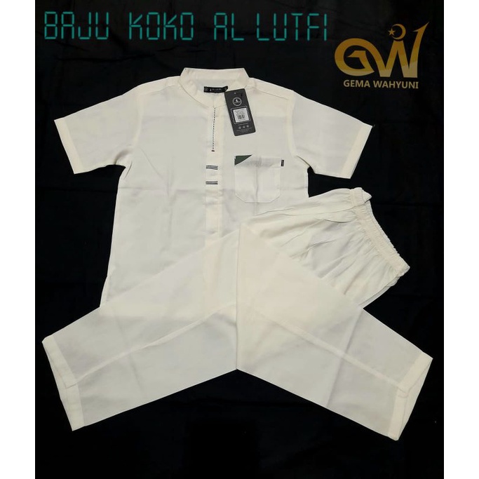 Baju Koko Anak Al Luthfi APL PD / Setelan Koko Anak Al Luthfi