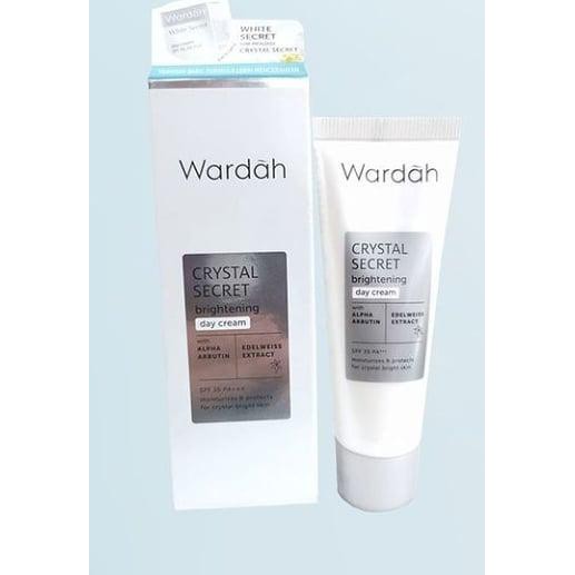 WARDAH CRYSTAL SECRET BRIGHTENING DAY CREAM SPF 35 PA+++ 15 ML @MJ