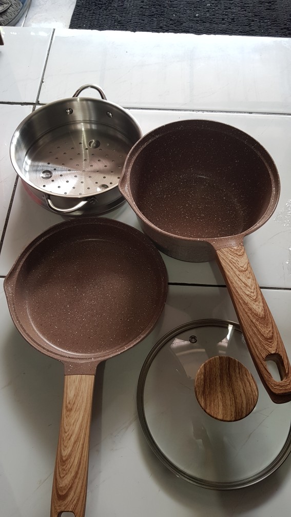 Welcook Marbel Knives Pisau Dapur Set 6 Pcs