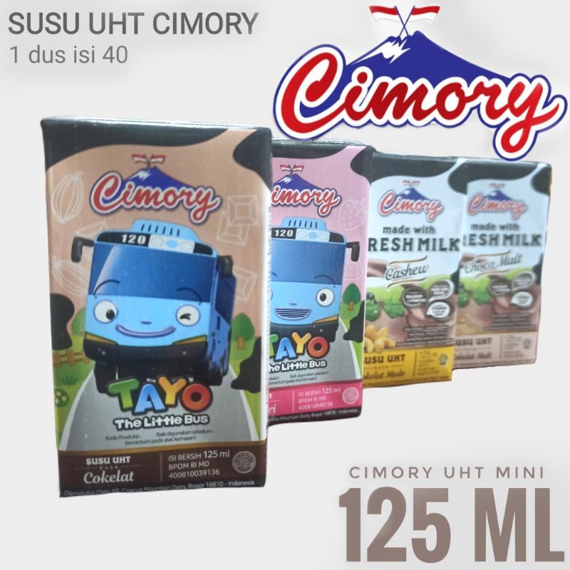 

Susu UHT Cimory 125ml khusus gosend