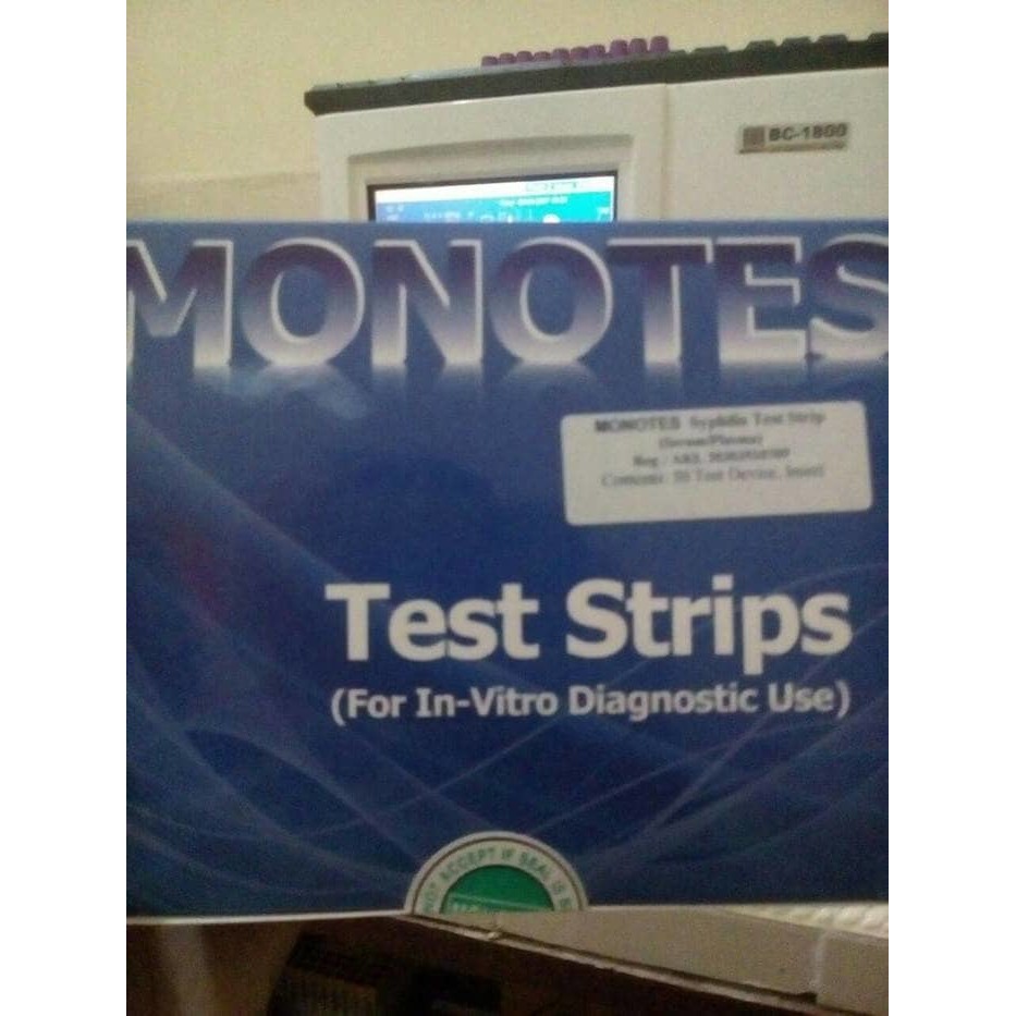 Rapid Test Monotes Vdrl ( Syphilis) Strip