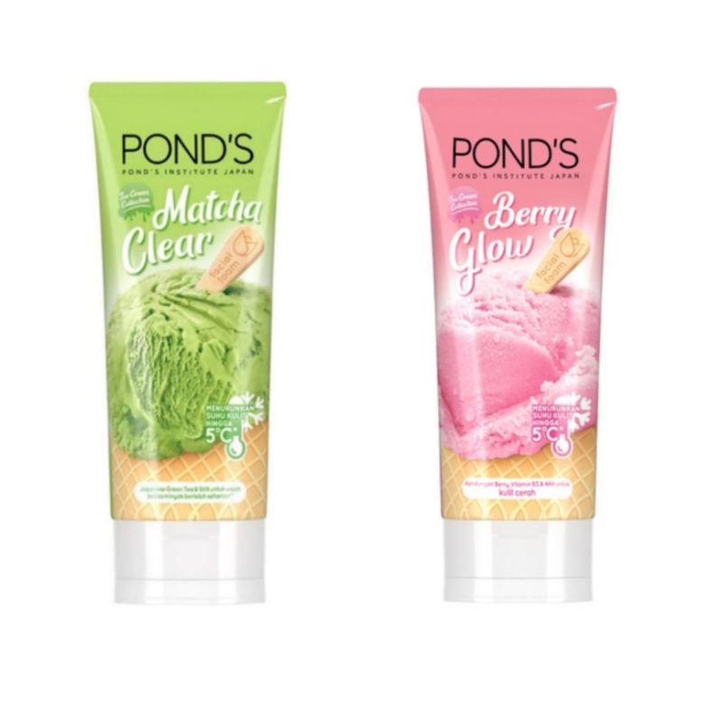 PONDS Facial Foam Ice Cream Collection 90g