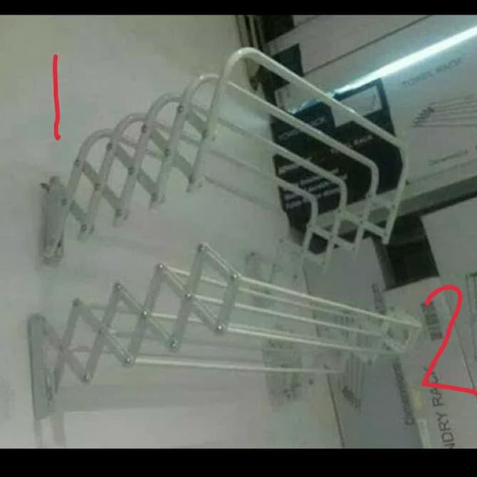 Ace Jemuran Dinding, Jemuran Lipat, Gantungan Baju 1Pc
