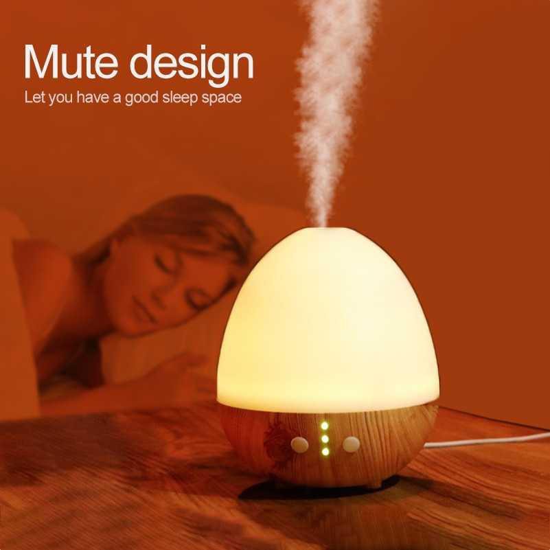 FUNHO Aromatherapy Air Humidifier Wood 230ml with LED RGB - AJ-221 [Wooden]