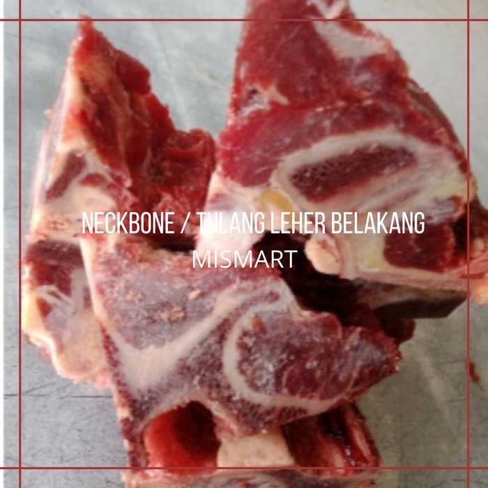 

TULANG LEHER SAPI / NECKBONE 1kg