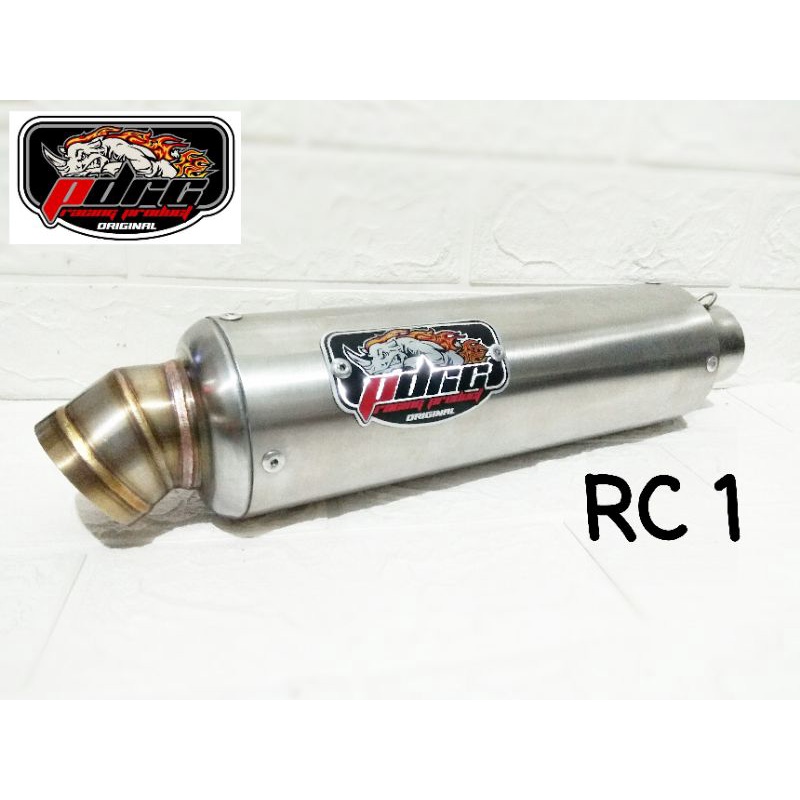 knalpot PDRC RC 1 silincer only not wrx proliner r9