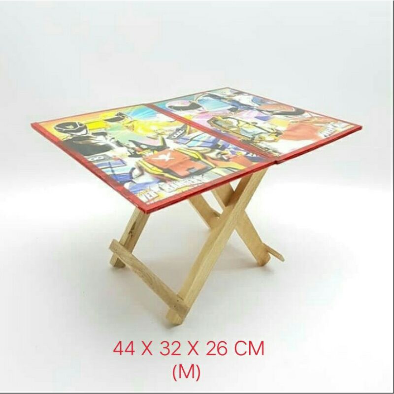 Meja Belajar Lipat / Meja Belajar Anak Karakter / Meja Laptop (M)