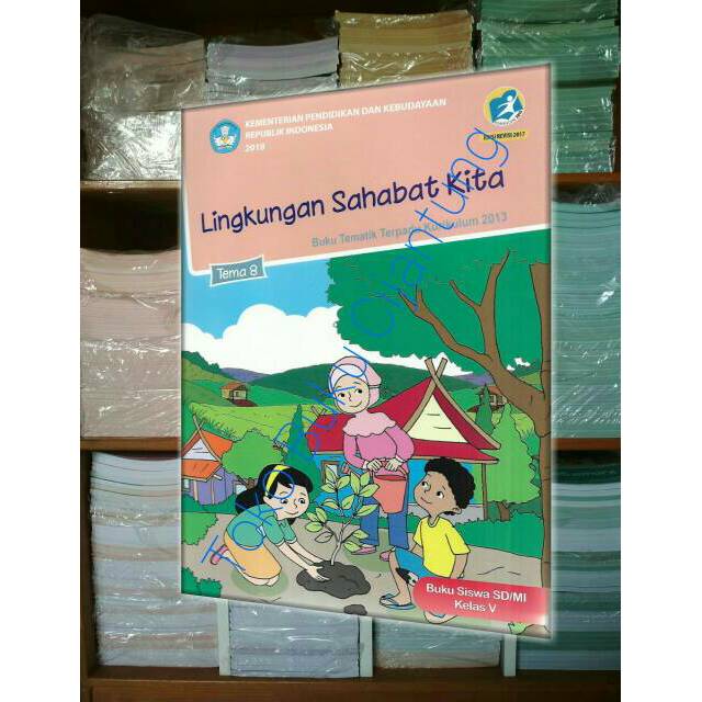 Jual Buku Sd Kelas 5 Tema 8 Lingkungan Sahabat Kita Shopee Indonesia