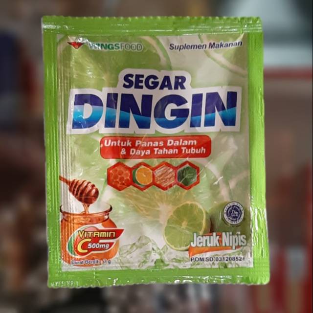 SEGAR DINGIN Jeruk Nipis (6 Sachet)