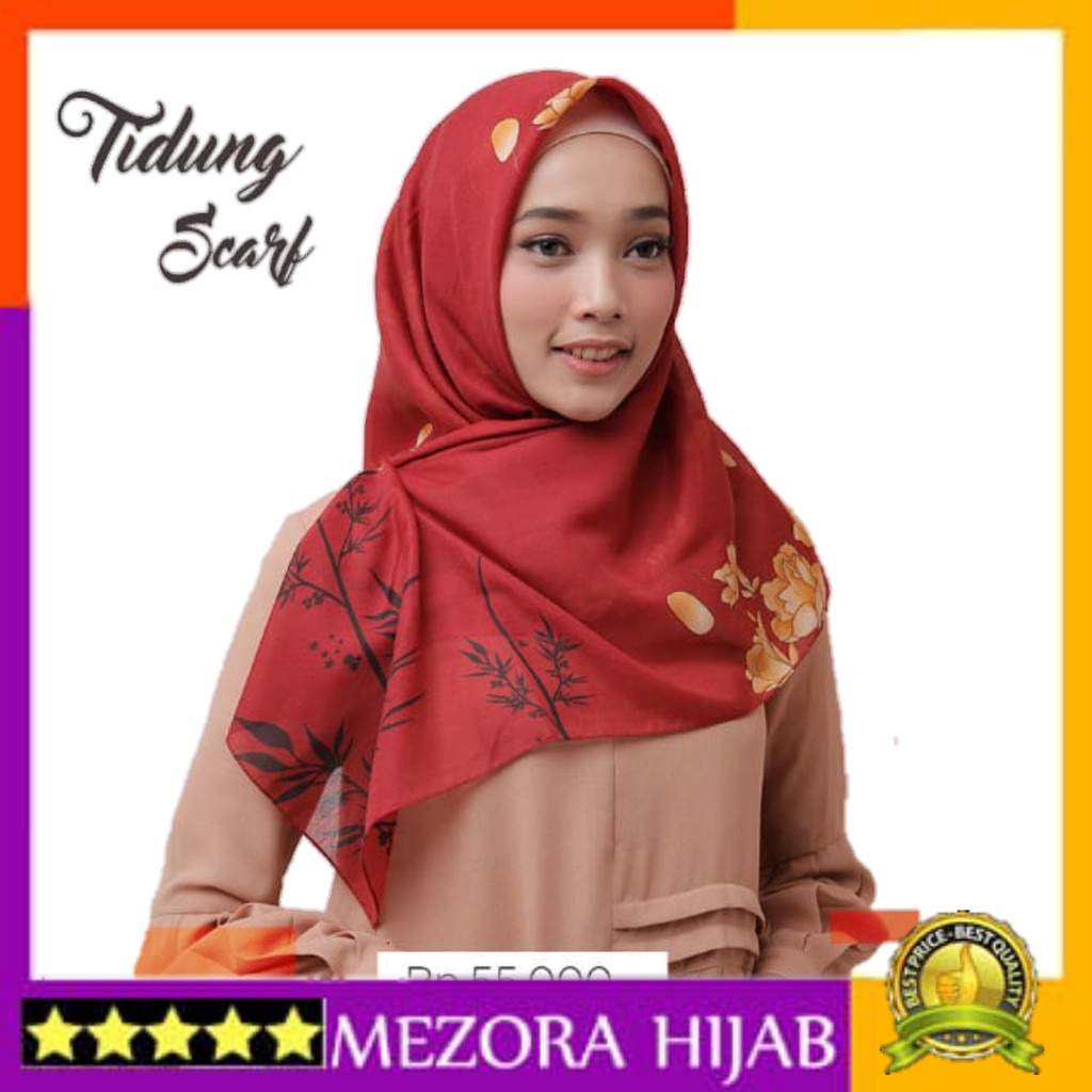  Hijab  segiempat laser cut ansania shinar SONIC KERUDUNG 