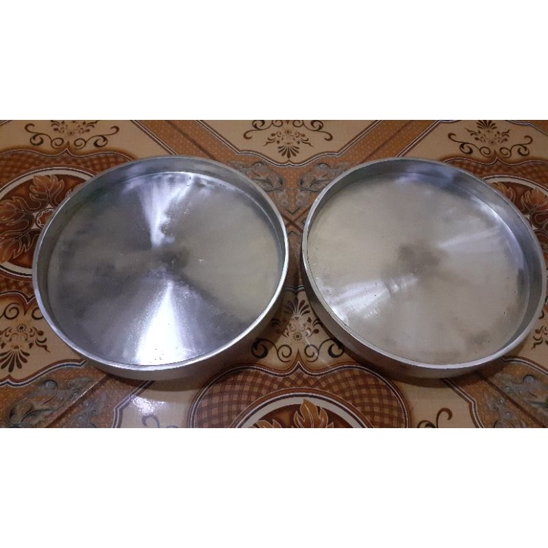 wajan loyang leker putar alumunium  25cm