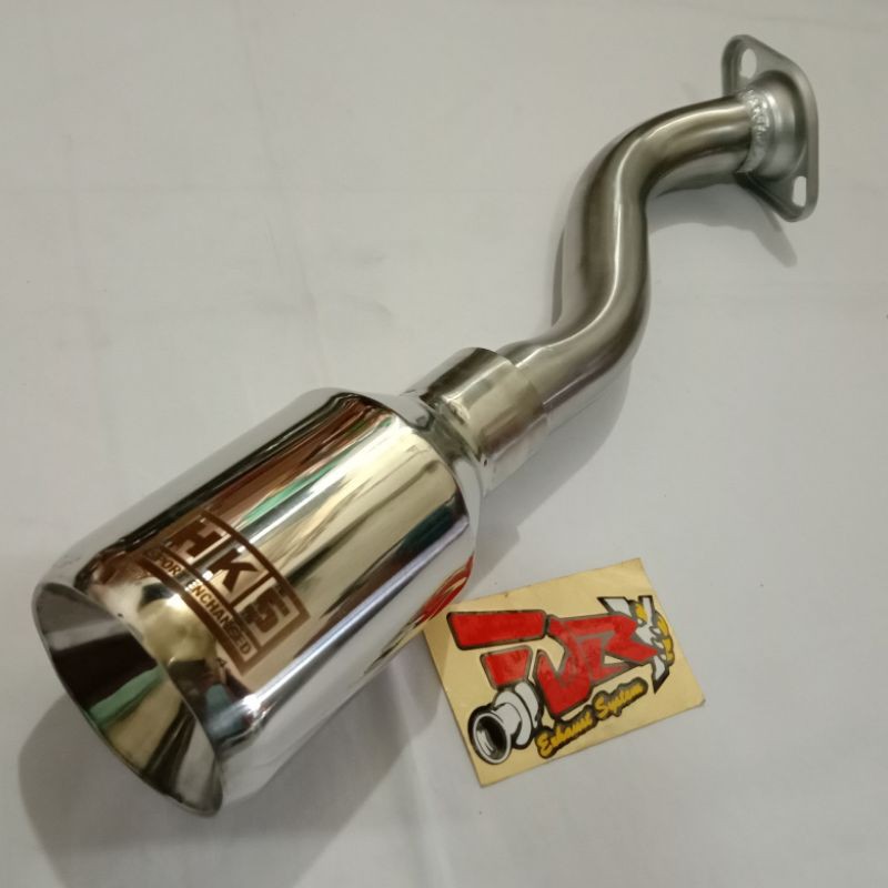 BOLT ON BRIO KNALPOT MOBIL HKS SERIGALA