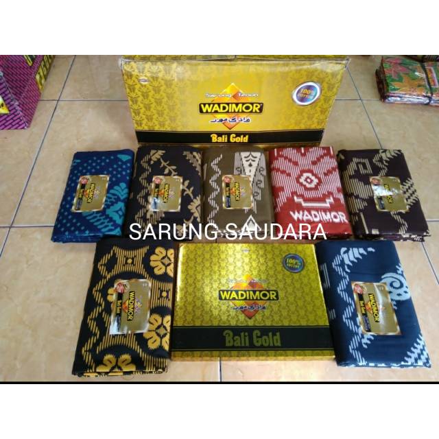 Sarung Wadimor Bali Gold - 10pcs