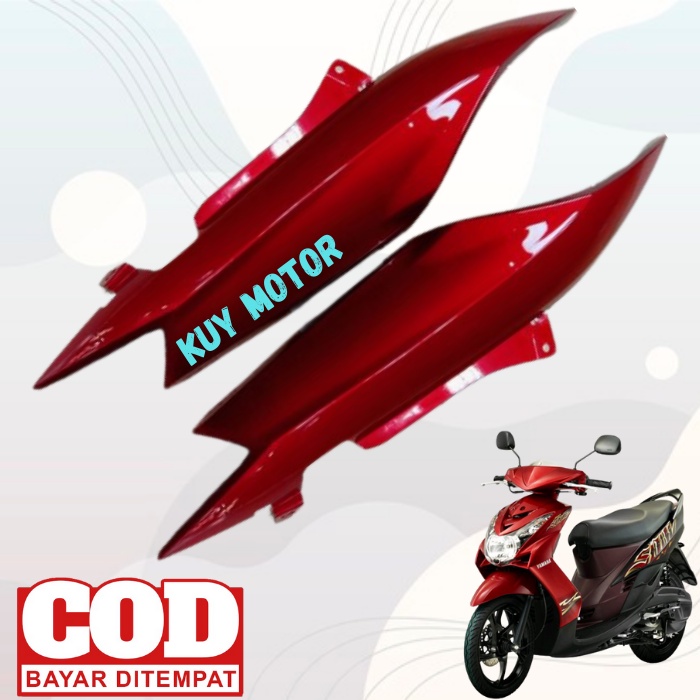 Cover Body Sayap Samping Belakang Yamaha Mio Soul Karbu Tahun 2007 2008 2009 2010 2011 2012 Warna Me