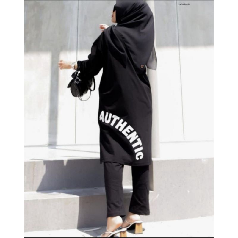 ONE SET WANITA KEKINIAN JUMBO COMBED 20S // SETELAN WANITA OVERSIZE HITS