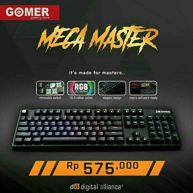 Keyboard DA Meca Master