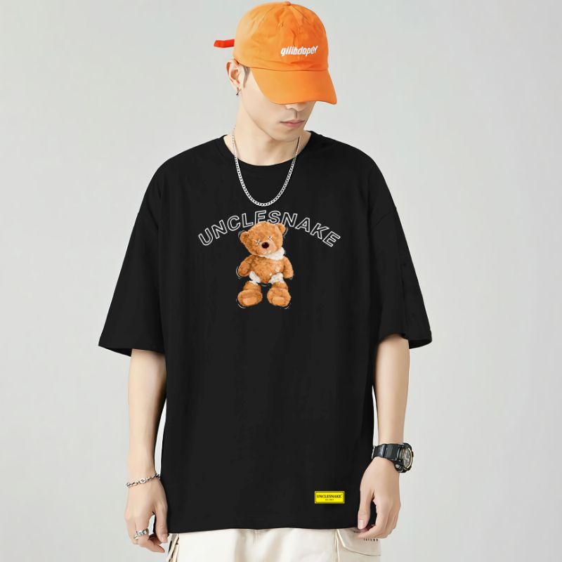 Baju kaos pria jumbo 7XL 6XL 5XL 4XL kaos Big Size oversize