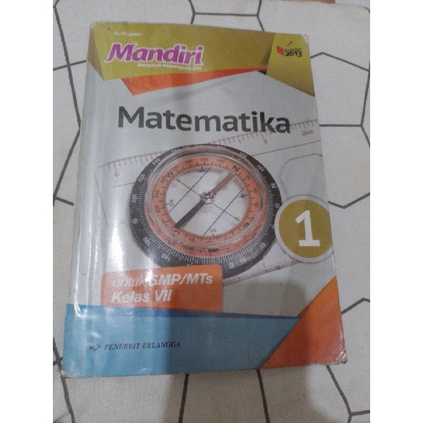 

Buku Matematika MANDIRI kelas VII/7 Kurikulum 2013 Penerbit erlangga