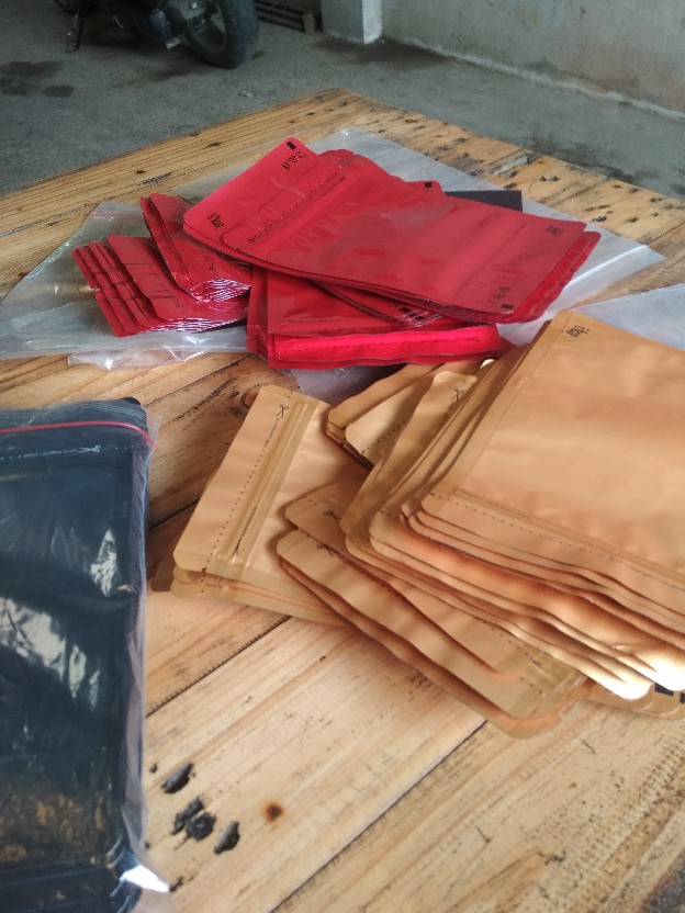 Standing Pouch Super Aluminium Foil 250 Gram 13x20 Cm Kemasan Kpack Isi 50