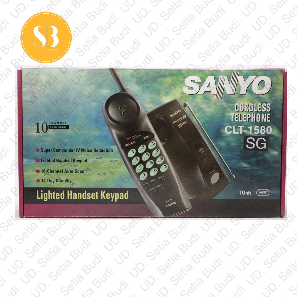 Telepon Wireless Cordless Sanyo CLT 1580 Baru Murah