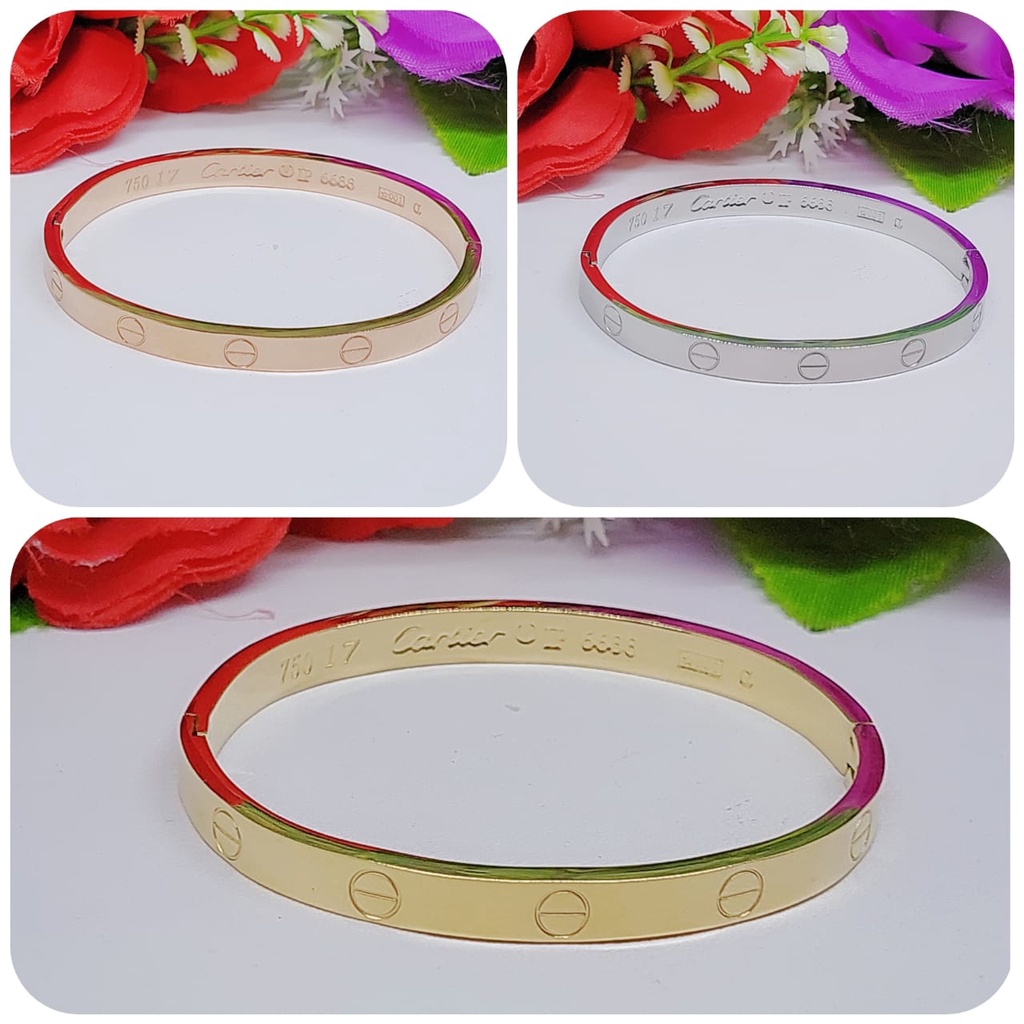 Gelang Titanium CT dewasa perhiasan fashion 0293