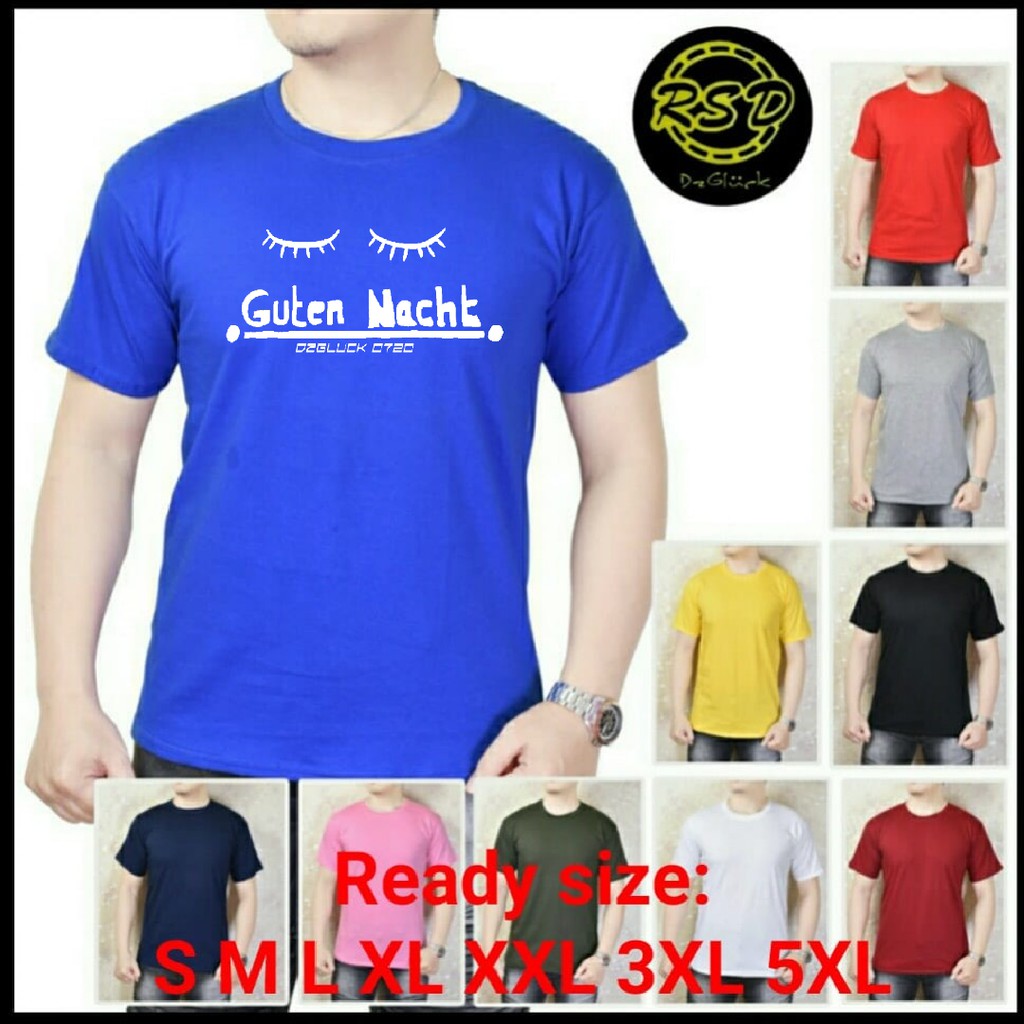 Baju Kaos Pria Jumbo Terbaru - Kaos Oblong Ukuran Big Size – Baju Kaus Oblong Ukuran S-5XL